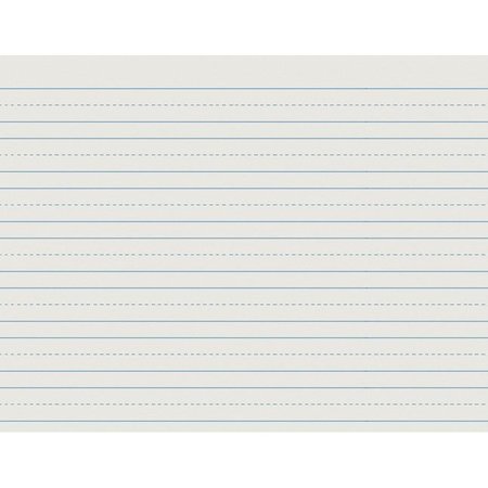 SCHOOL SMART Skip-A-Line Ruled Writing Paper, 3/4 Inch Ruled Long Way, 11 x 8-1/2 Inches, 500 Sheets 772